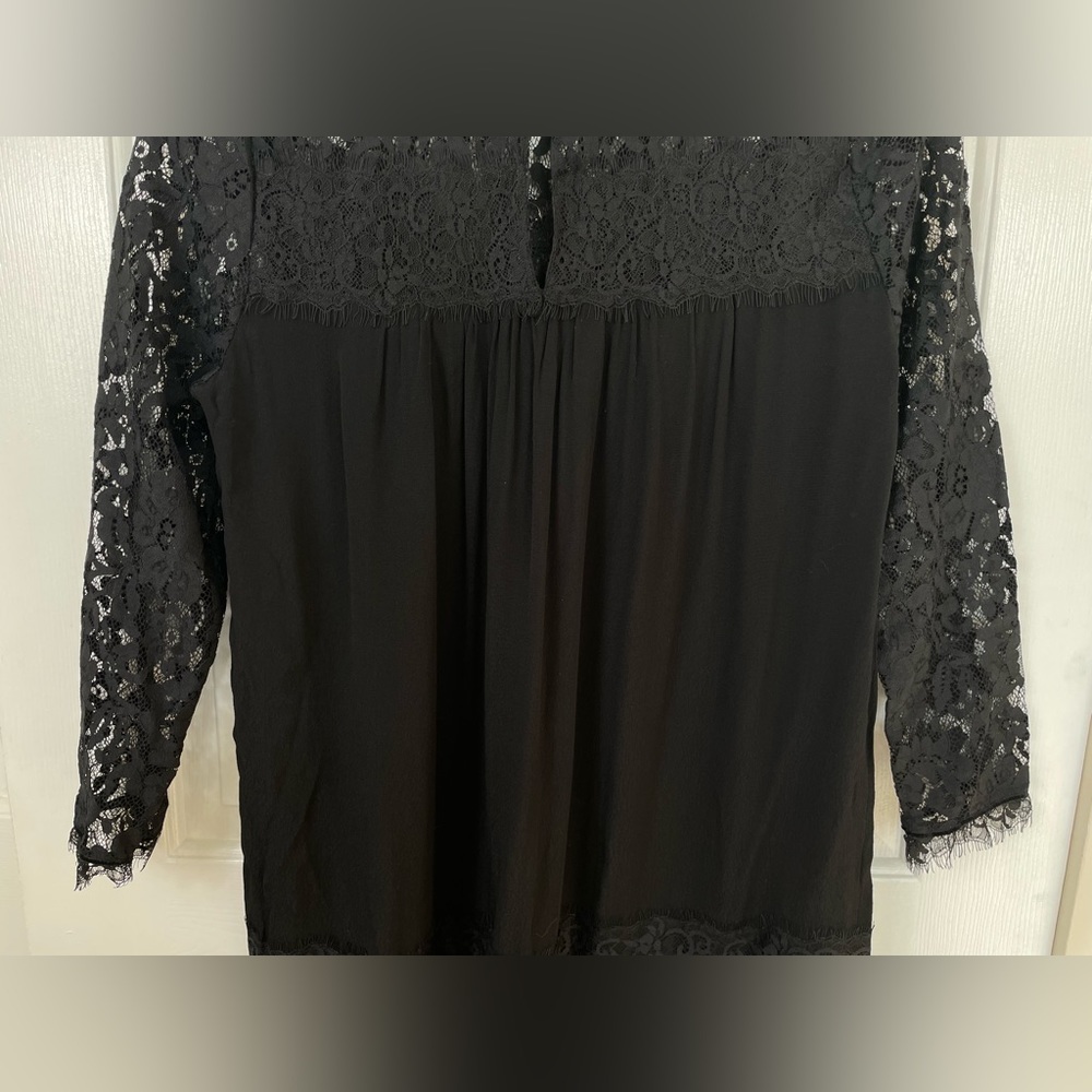 Juicy Couture Black‎ Label Medium Babydoll Lace Flare Lined Party Dress Women’s - Picture 8 of 14